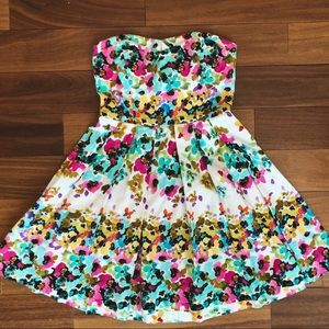 Spring Strapless Guess LA Dress